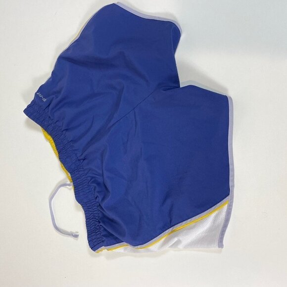 Nike Womens Dri-Fit Running Gym Shorts Purple S Drawstring Lightweight Athletic - Picture 11 of 11